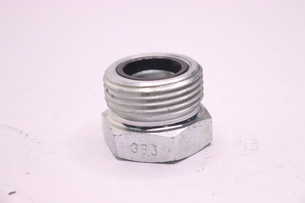 Dixon Female Spud GJ Boss Ground Joint Seal Plated Steel 1/2" GB3