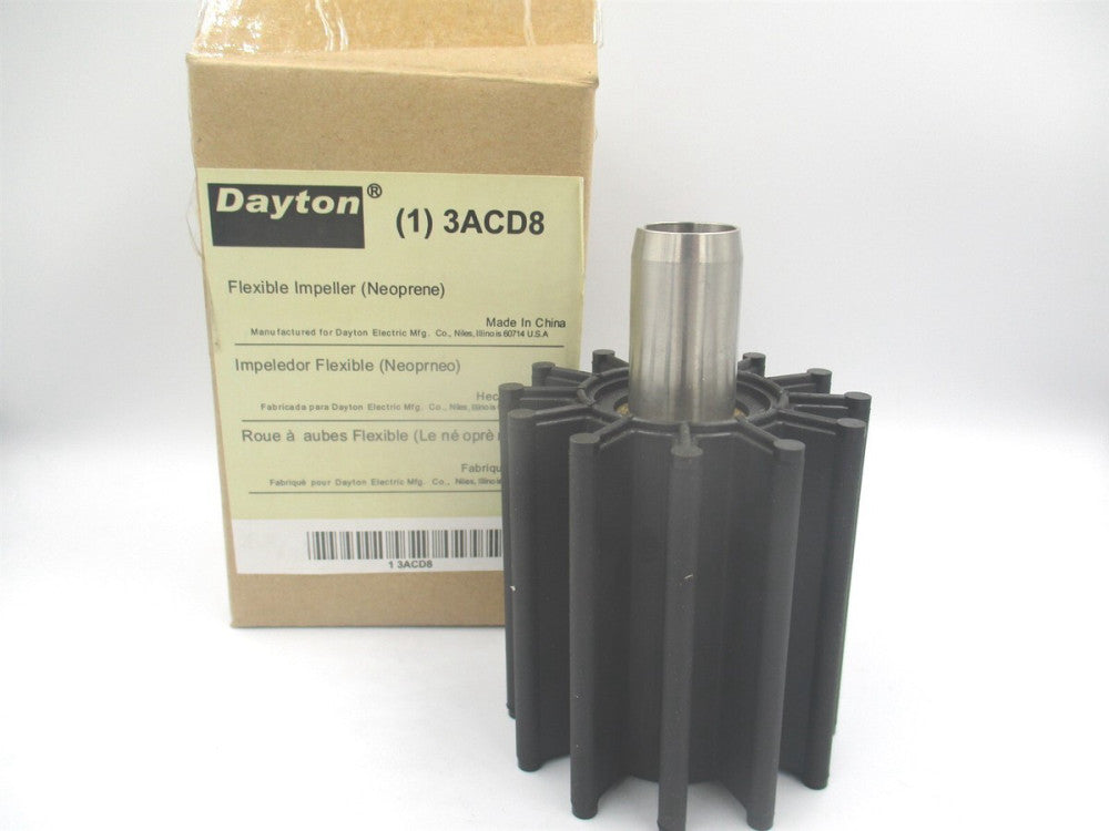 (3ACD8) Neoprene Replacement Impeller/Sleeve Assembly