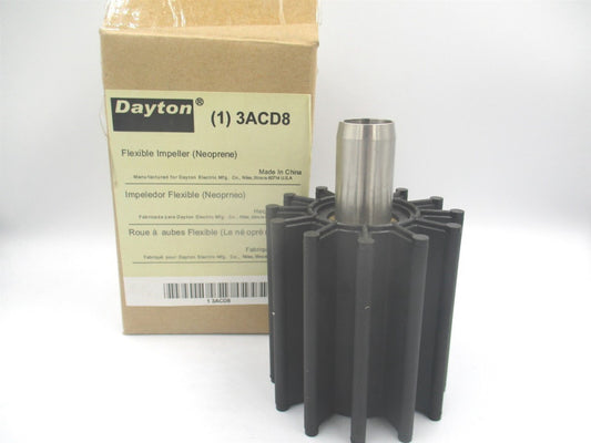 (3ACD8) Neoprene Replacement Impeller/Sleeve Assembly