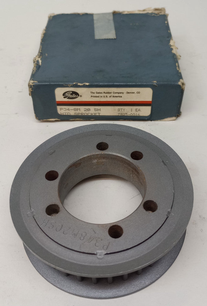 Gates P34-8M 20 SH Used HTD Sprocket 8mm Pitch 20mm Width 34T