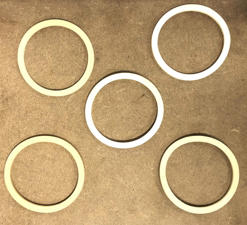 Netzch 0.10X0.20 Inch Type NE30 O-Ring 593632 (440314-S4319 3401) [Lot of 5] NOS