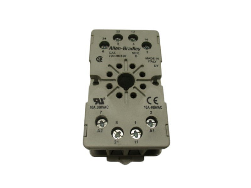 ALLEN BRADLEY 700-HN100 RELAY SOCKET SER. D  UNMP