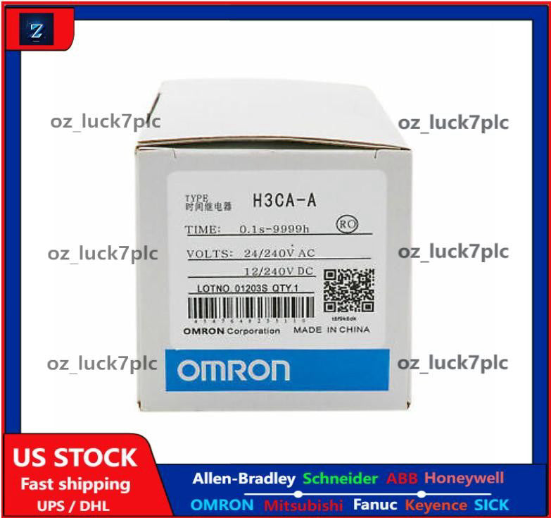 1 year warranty NEW Omron Timer H3CA-A H3CAA H3CA A 24-240VAC/VDC
