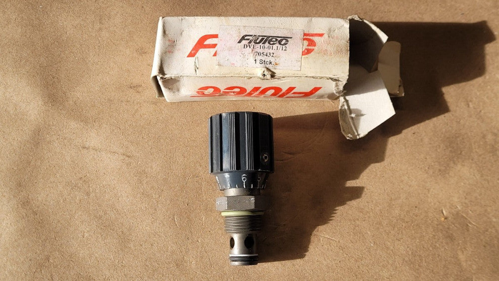 Flutec DVE-10-01.1/12 705432 Hydraulic Valve Cartridge