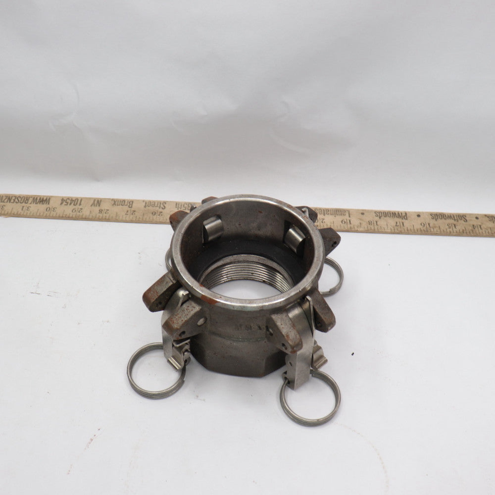 Cam and Groove Coupling Aluminum 3" X 3"