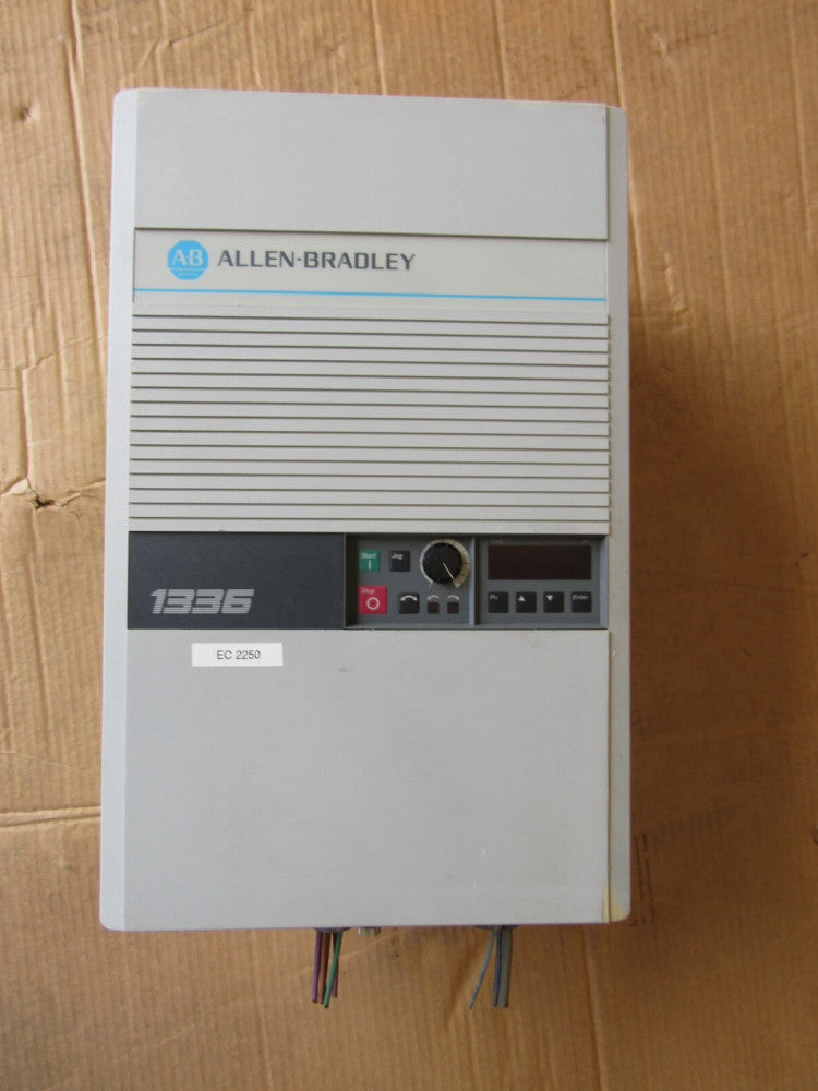 ALLEN BRADLEY 1336-B003-EAD-FA2-L2 3HP AC DRIVE 4.8kVA 6A SER-A 460V XLNT USED !