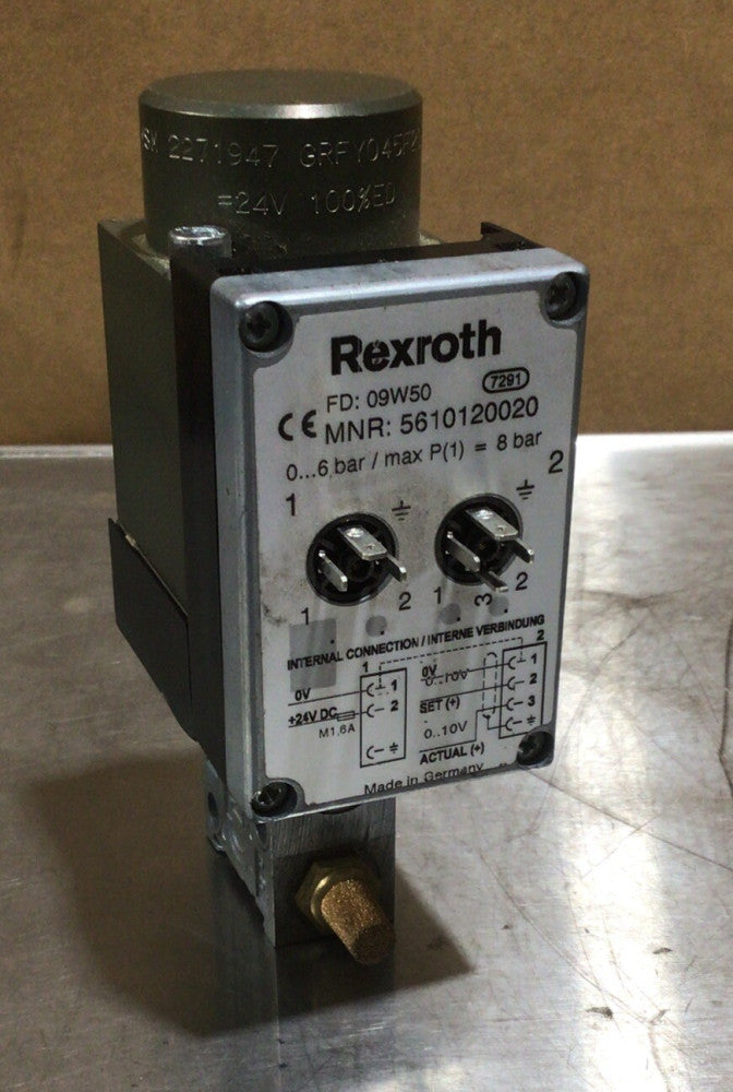 REXROTH 5610120020 GRFY045F20E24 24V 2271947 09W50 7291