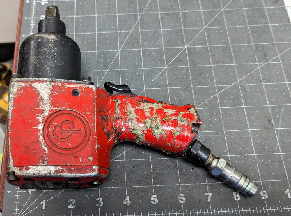 ½” Pneumatic Impact Wrench Chicago Pneumatic CP9541 TESTED WORKING PULL [B6BB]