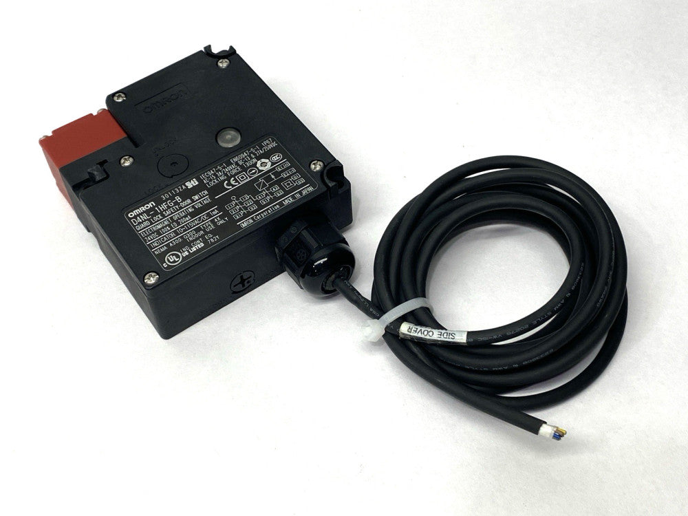 Omron D4NL-1HFG-B Guard Lock Safety Door Switch 24VDC NO KEY