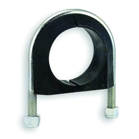 Zsi Ub2-1/2Pa6 Vibration-Dampening U-Bolt, 1/2"-13, 3 3/8 In W, 3 29/32 In H,