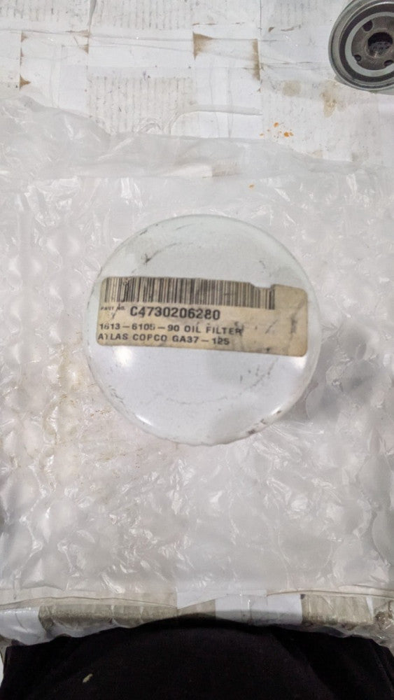 ATLAS COPCO C4730206280  1613-6105-90  OIL FILTER ATLAS COPCO GA37-125 