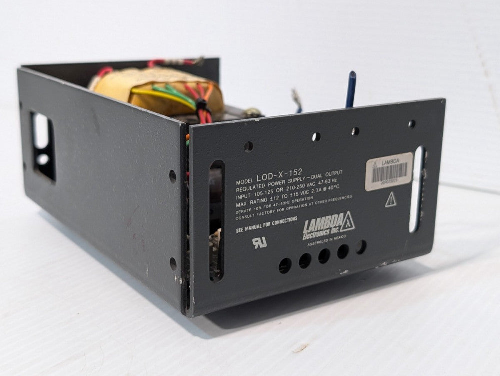 Lambda LOD-X-152 Regulated Power Supply Dual Output 105-125 or 210-250 VAC