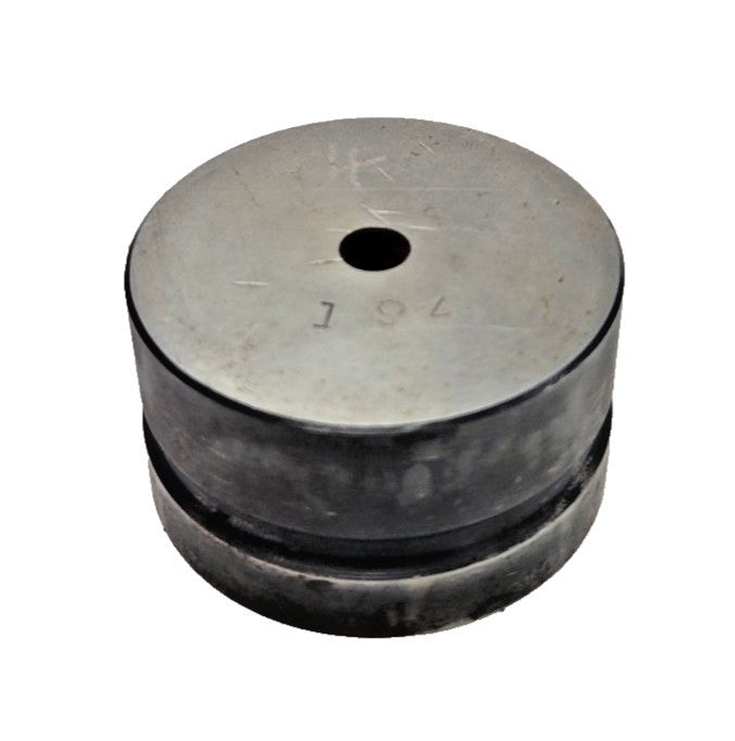 IRONWORKER ROUND PUNCH PRESS DIE 0.194" HEAD DIA 1-7/8"