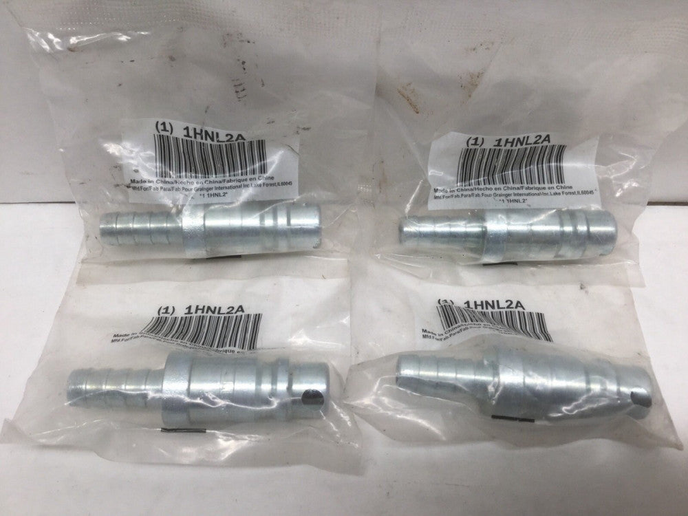  LEGACY A75640H-BG Steel Industrial Quick Coupler Plug (Lot of 4)