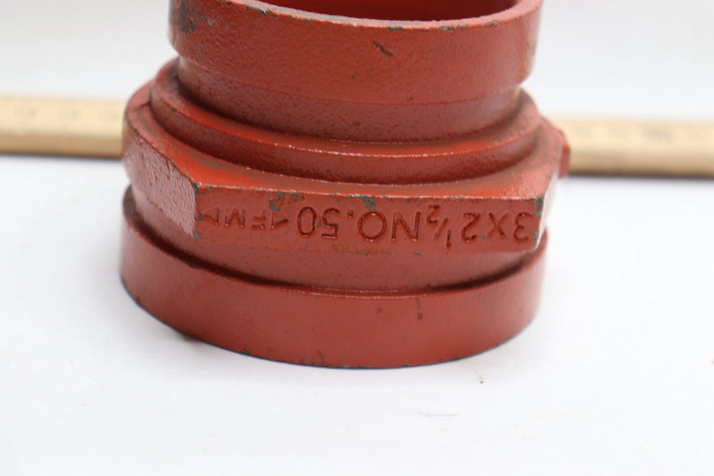 Grooved Concentric Reducer 3" x 2-1/2" #50