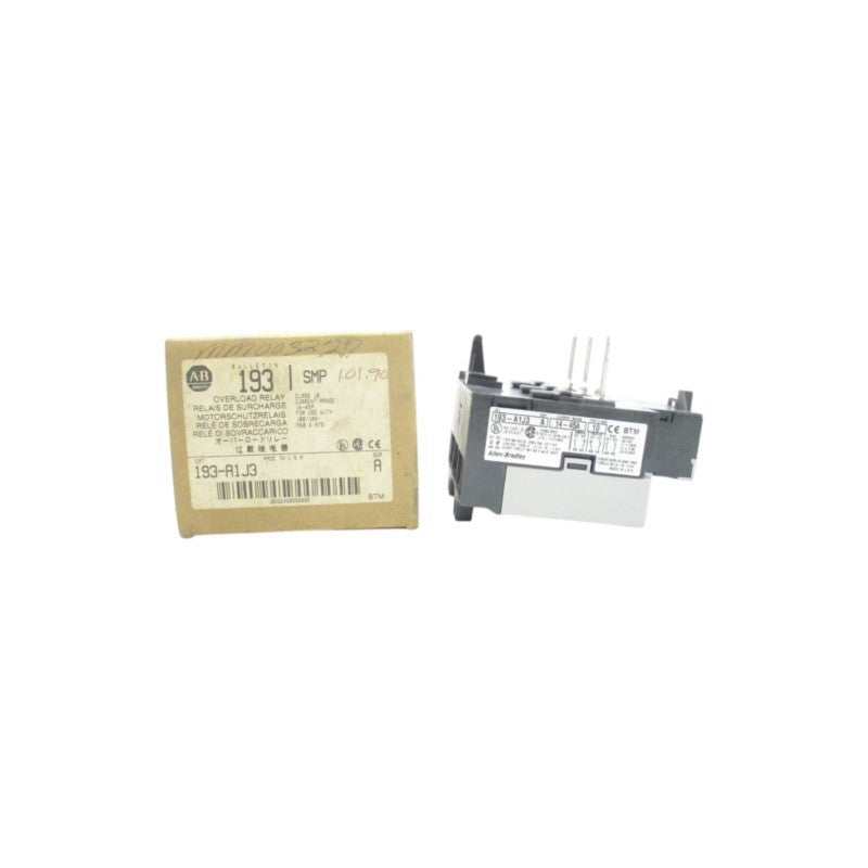 ALLEN BRADLEY 193-A1J3 14-45A SER. A (BR/WH) NSMP