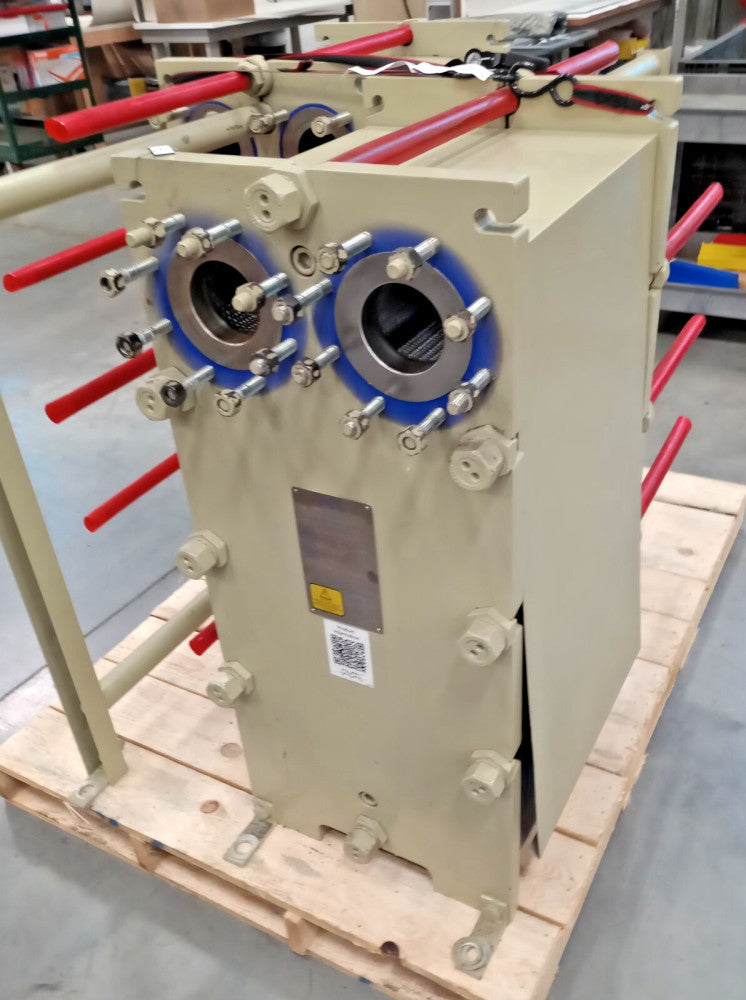 Alfa Laval M10-BFG 421.1 Sq Ft Used Heat Exchanger 145psi