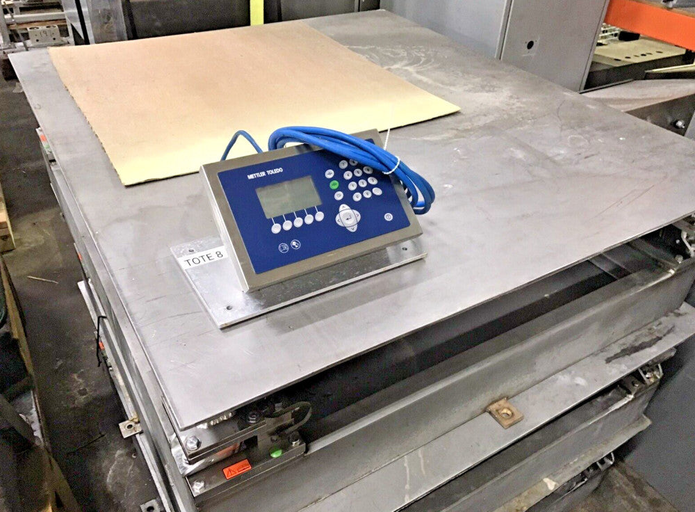 Mettler Toledo S/S Platform Scale with IND560X-Harsh Digital Readout