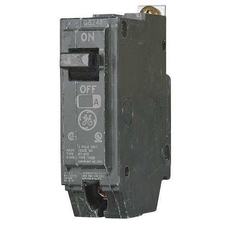 Ge Thqb1140 Miniature Circuit Breaker, Thqb Series, 40A, 1 Pole, 120/240V Ac,