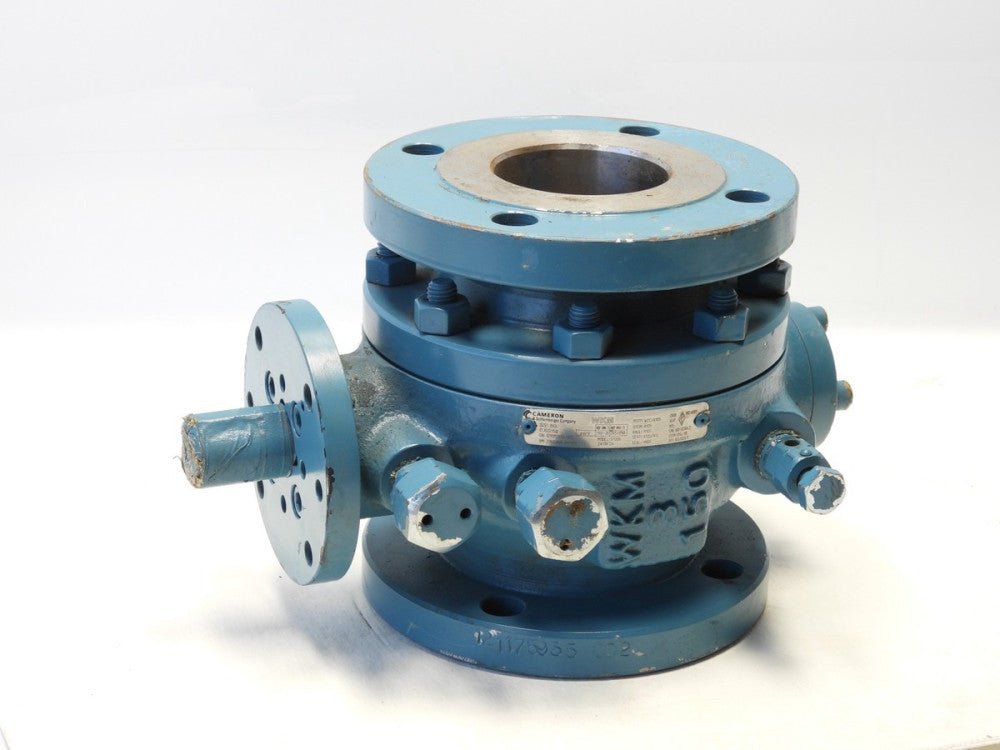 Cameron 3" WKM Trunnion Mounted Ball Valve WCC/A105 Class 150, 370D6 24YRF24, p/