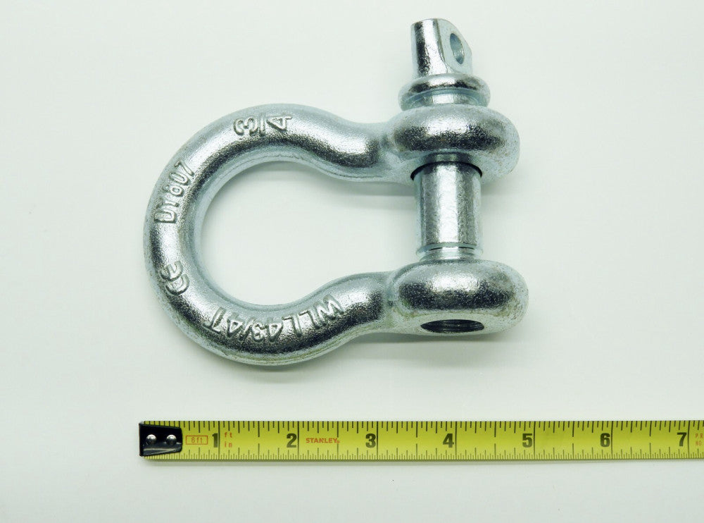 3/4" Shackle D-Ring 4-Ton WLL 4 3/4T DY807