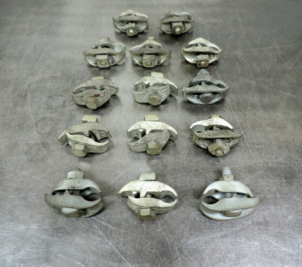 1/2" Conduit Clamp Lot of  Fourteen (14) SC &  Korns