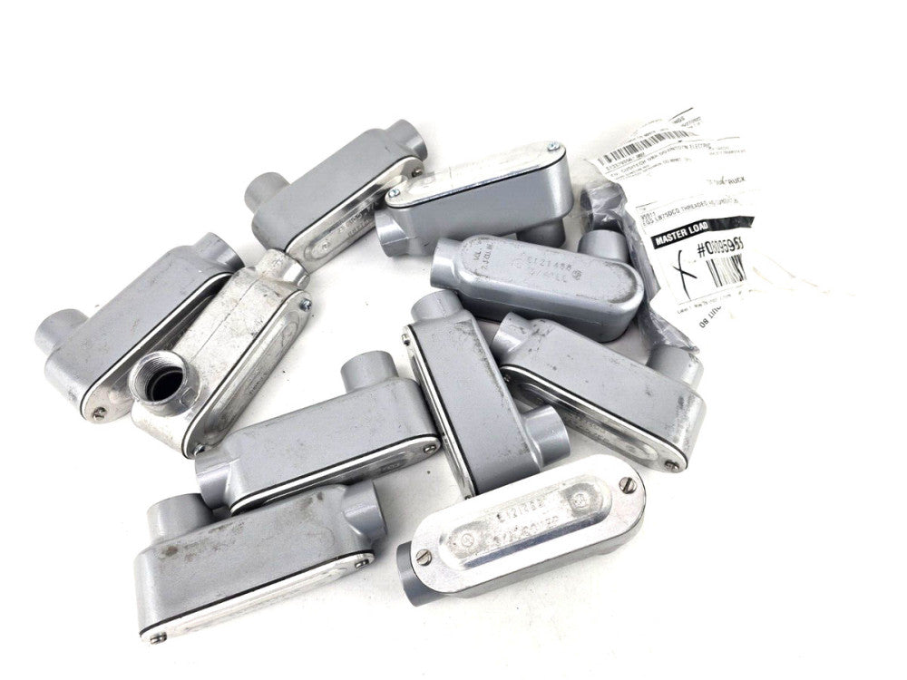 11pcs E121488 3/4" LB Threaded Conduit Body with Cover