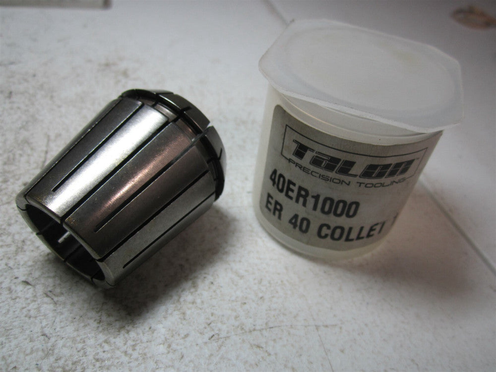 Talon Precision Tooling (40ER1000) 46mm OAL 0.96 to 1" ER40 Collet
