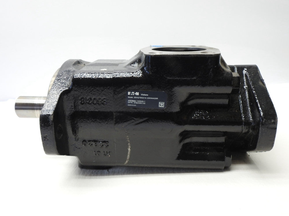 Eaton Vickers VQT 35VQTBS Series Single Unit Thru Drive Vane Pump 02-125549-1