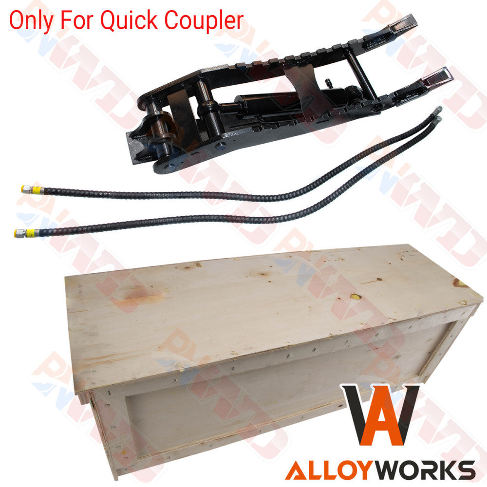 Hydraulic Thumb Kit For Cat 303 303.5 Excavator Quick Coupler Not Pin On Bucket