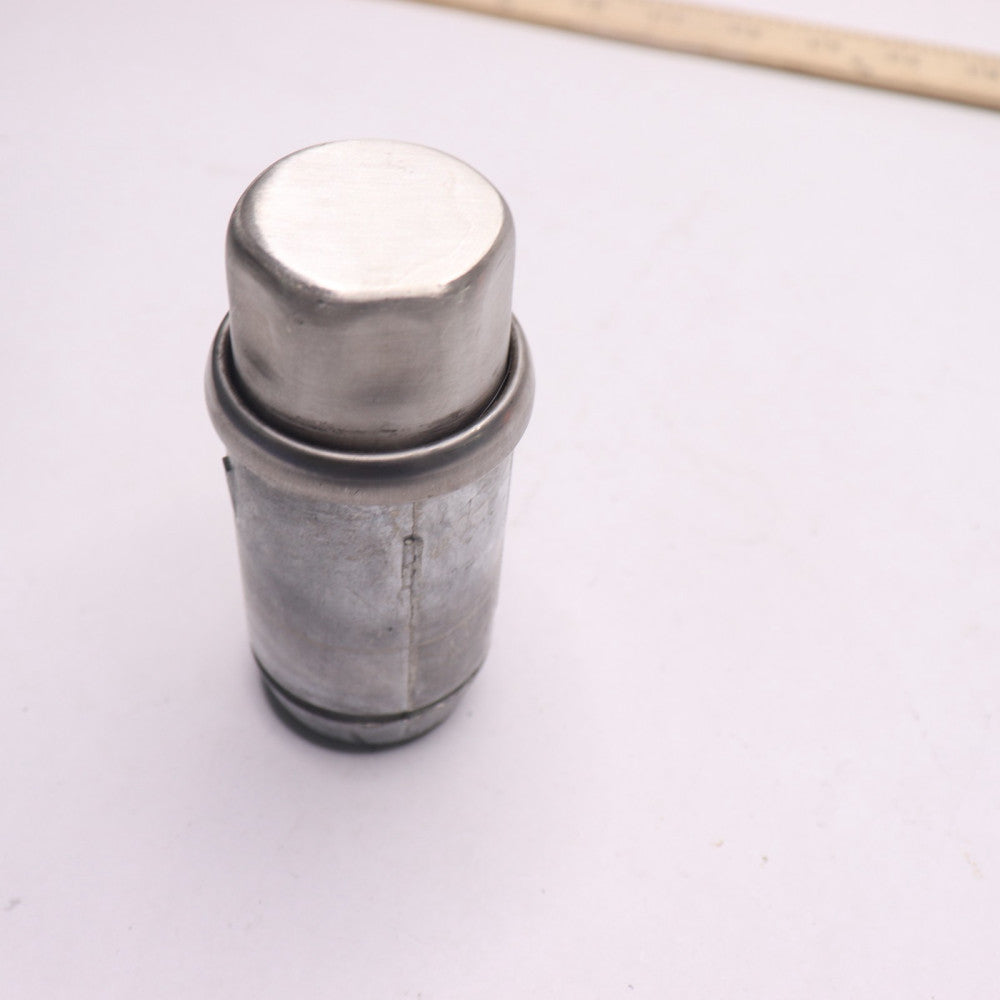 Adjustable Hex Foot Insert 16-Ga Round Stainless Steel Clad Zinc Die Cast 2"
