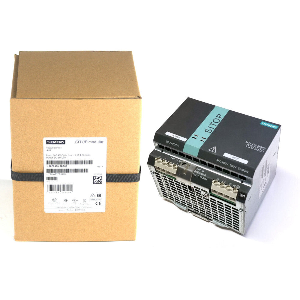 NEW Siemens 6EP1 436-3BA00 6EP1436-3BA00 Switching Power Supply 20A