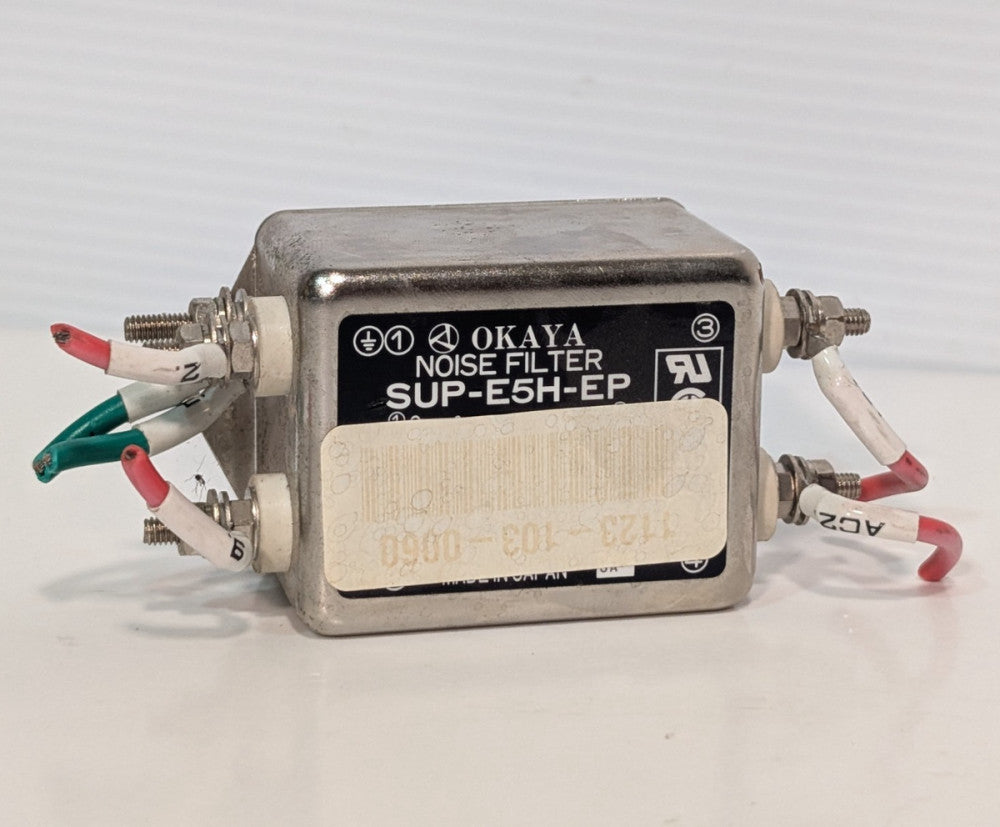 Okaya SUP-E5H-EP Single Phase Noise Filter Electrical Interference Suppressor