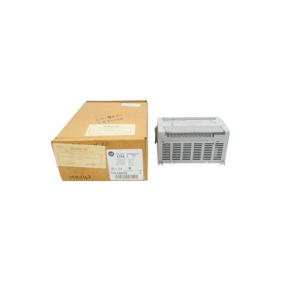 ALLEN BRADLEY 1762-L40AWA SER. C F/W 7 100-240VAC NSMP