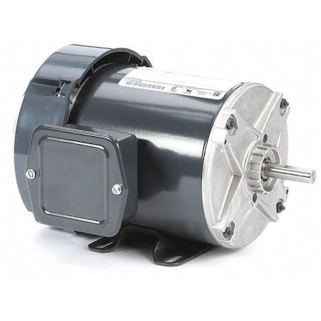 Leeson 5K33fn30 Three-Phase General Purpose Motor, 1/3 Hp, 48 Frame,