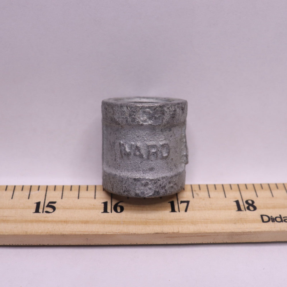 Ward Coupling Galvanized 1/2"