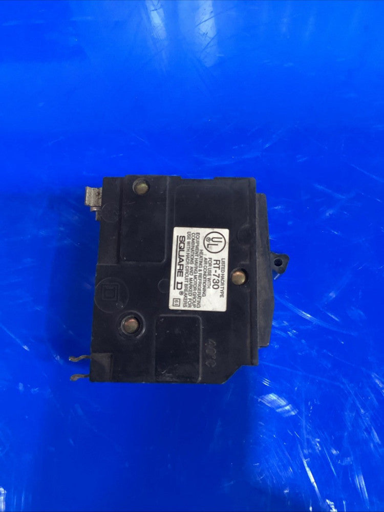 NOS Square-D 20 amp 2-Pole 120/240 VAC HAVC Circuit Breaker, RT-730
