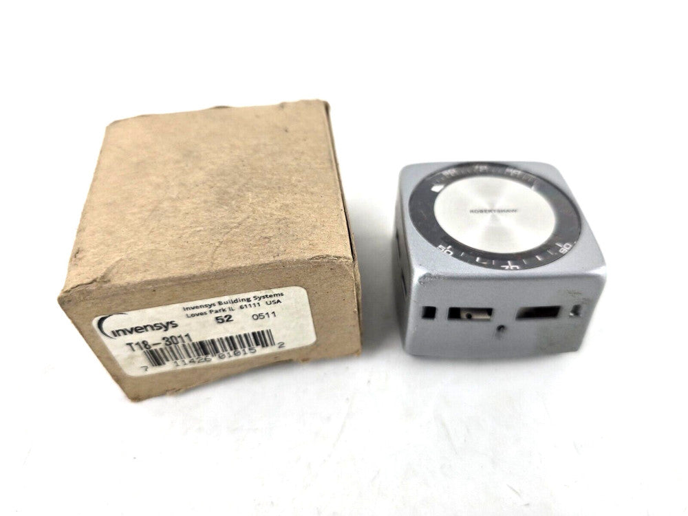 NOS Invensys Robertshaw T18-3011 Pneumatic Thermostat With Cover