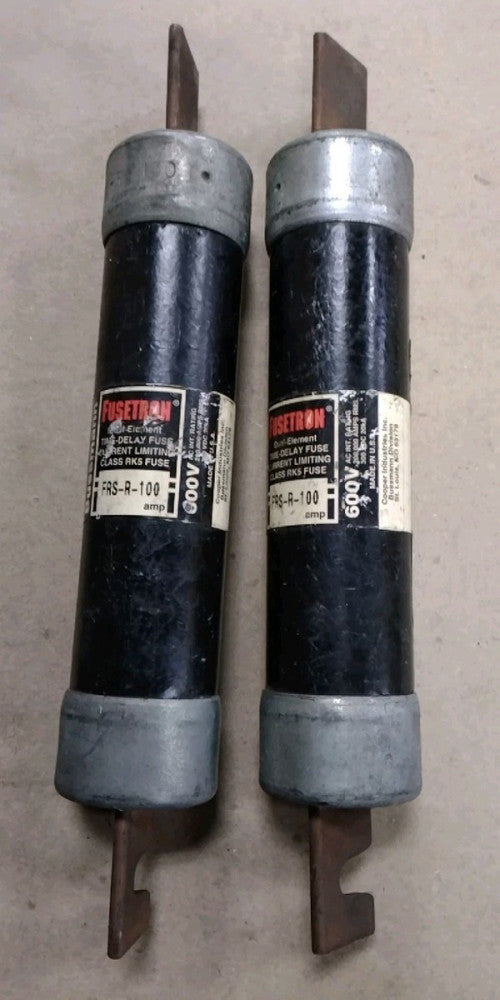 BUSSMANN FRS-R-100 FUSE Lot Of 2 F21
