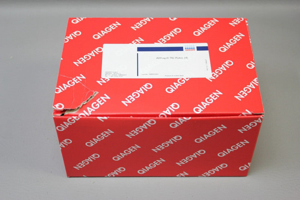 NEW BOX OF 4 QIAGEN ALLPREP 96 DNA PLATES