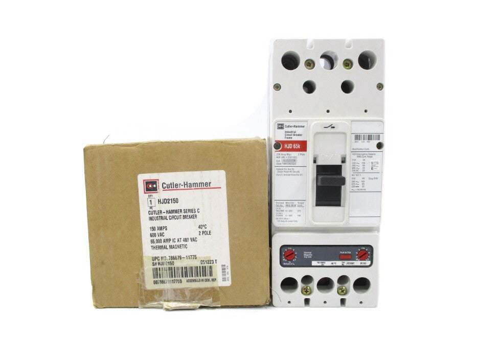 CUTLER HAMMER HJD2150 SER. C 150A 600VAC NSMP