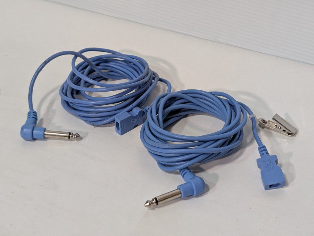 Lot of 2: DTS Reuseable Medical Temperature Monitor Interface Cable Connectors