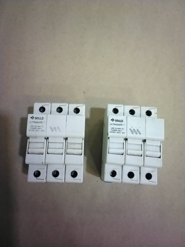 Used Gould Ultrasafe USCC3 Circuit Breaker 30A 600V (Lot Of 2)