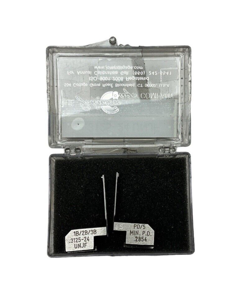JOHNSON GAGE  .3125-24 UNJF  .2854 PD/5  #65 Thread Gage / Comparator Segments