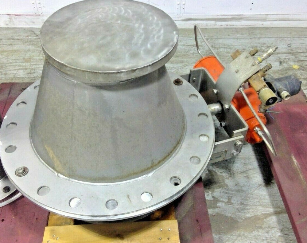 Gemco VL-94035-06 T-Valve 12" Airlock w/ Pneumatic Actuator