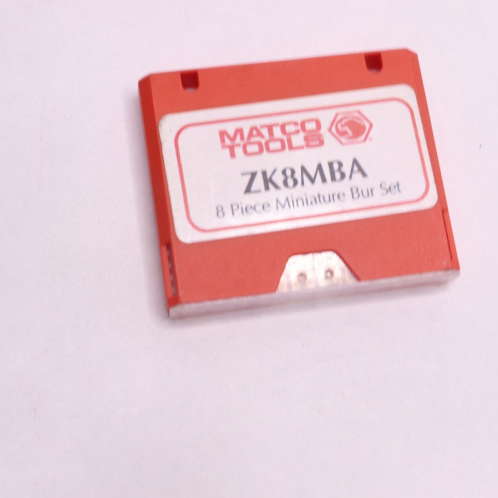 Matco Tools Miniature Burr Case Red ZK8MBA - Incomplete - Case Only