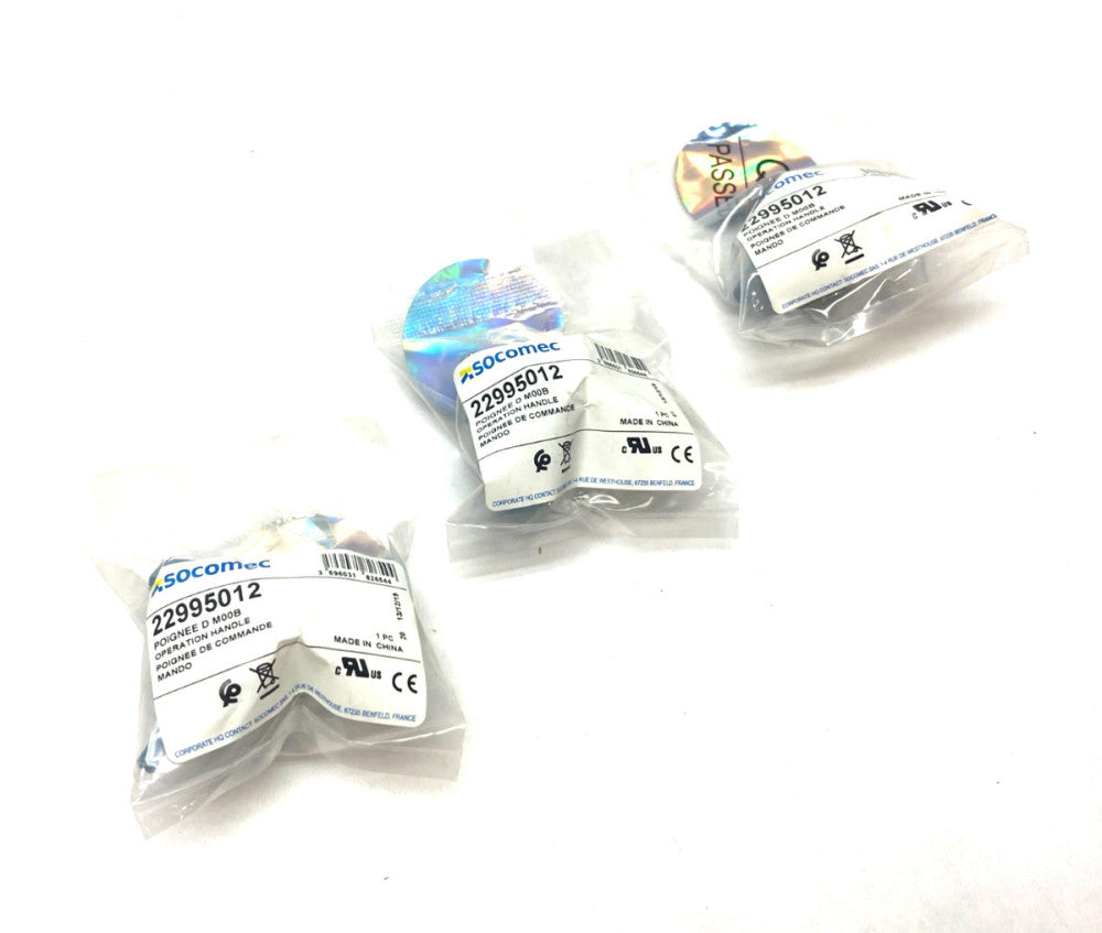 Socomec 22995012 Operation Handle POIGNEE D M00B LOT OF 3