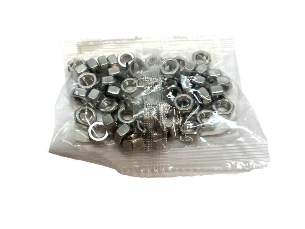 Hex Nut B-0934AM6-B50 Stainless Steel  M6 x 1 mm