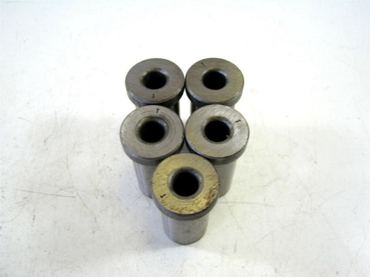 (H48-24) T x 3/4 x 1-1/2" T Head Press Drill Bushings NEW - Lot of 5 