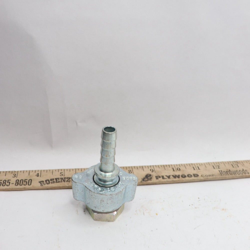 Dixon Ground Joint Coupling 3/8" NPT x 3/8" Barbed BC96